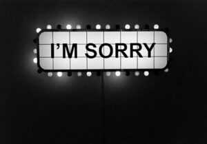 I am sorry